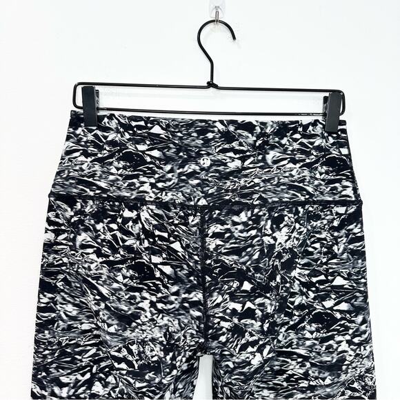 Lululemon Wunder Under Hi-Rise Tight Legging 28" Liquid Platinum Alpine White 10 - Picture 4 of 8